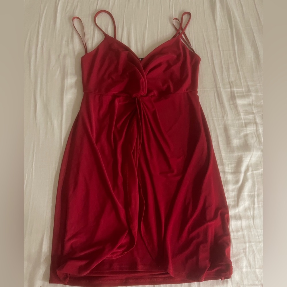 A red dress